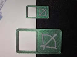 D&D Hunter's Mark Flags for Intiative Cards - Free 3D Print Model