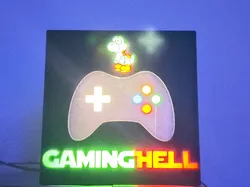 Lightbox, Lamp, Gaming Light, Joshi - Free 3D Print Model