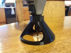 Router attachment for rotary tool