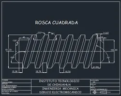 Thread Squared (AUTOCAD & .DXF)