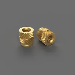 Threaded Insert M2 x 4mm for 3D printed parts