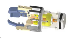 Three finger gripper for 3D printing.