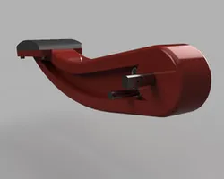 Throttle pedal on the rotary potentiometer