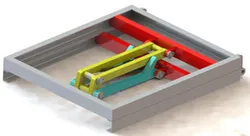 Tilting trailer levage remorque maison