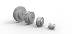 Timing pulley 3/8" 9.525mm pitch parametric