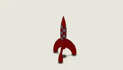 TIN TIN rocket