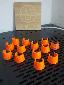 Bottle Name Tag with Logo