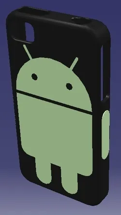 EvD Android Themed iPhone Case