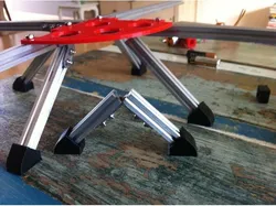 Makerbeam 45 degree footware
