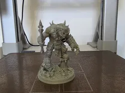 Ork Warboss in Mega Armor - Free 3D Print Model