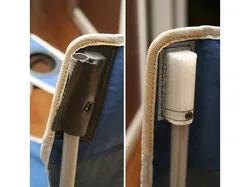 Parametric Canvas Travel Chair Back Support