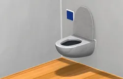 Toilet Wall Hung 'LOGVIL'
