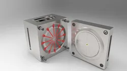 Tool for plastic injection - Fork