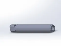 Top break revolver barrel
