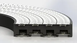 Top chain Corner track[Magnetic Type]