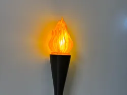 Torch Flame created for Olympic Torch by nerz - Free 3D Print Model