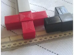 Aluminium Square Tube Connectors - Parametric SCAD Library