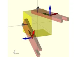 Attach library for Openscad