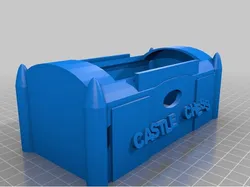 Castle Chess Set Container