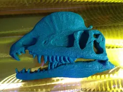 Dilophosaurus Plaque