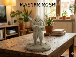 Master Roshi (Kamesennin) - Dragon Ball Figure - Free 3D Print Model
