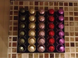 Nespresso capsule holder