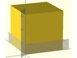 OpenSCAD ruler