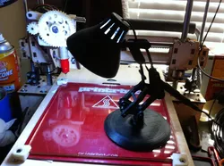 Snap Together Mini-lamp: Slicable and LED Power