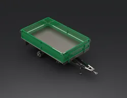 Trailer for mini tractor