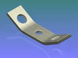 Trailer Hitch Assembly- Safety Chain Yoke
