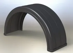 Trailer mudguard