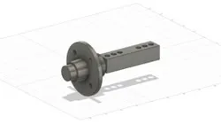Trailer wheel hub 4x100 - 40x40