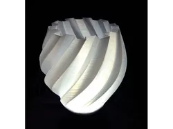Twisted Gear Lamp / Vase