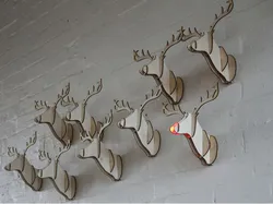 Mounted Deer / Reindeer Head