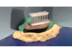 OpenSCAD greek temple