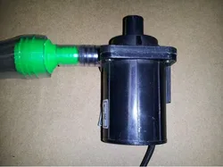 Pond pump enlarging adapter
