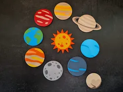 Solar System Magnets - Free 3D Print Model