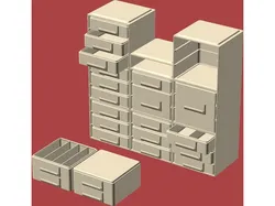 Stacking/Sliding Drawer Boxes