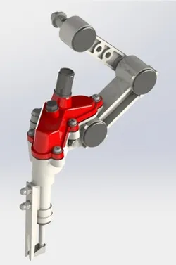 Transplanting Arm for Rice Transplanter Machine