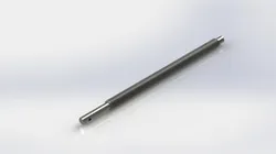 Trapezoidal threaded screw