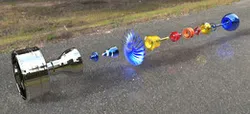 Trent 1000 engine animation for keyshot 3d rendering competition