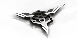 Tri edge shuriken