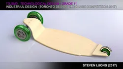 Tri-Longboard