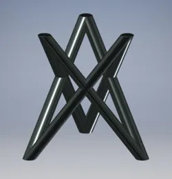 Triangular Air Plant Holder