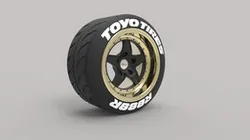 Trieri Design Brand Wheel  I  225/45/15x10 Toyo R888R