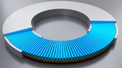 Triple Rolling Element Layer Tapered Roller Axial Bearing.