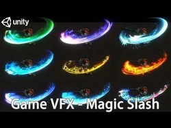 Unity Game VFX - Combat Slash and Trails Pack 3D model