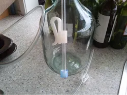 Winemaking siphon parts