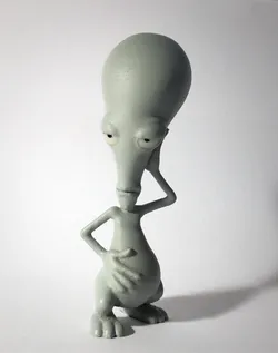 Alien figurine