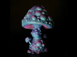 Alien Spore Mushroom - Free 3D Print Model